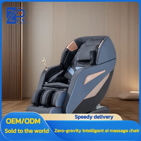 2023 High Quality Durable Using PU Leather Recliner Home Full Body Zero Gravity Massage Chair 4D