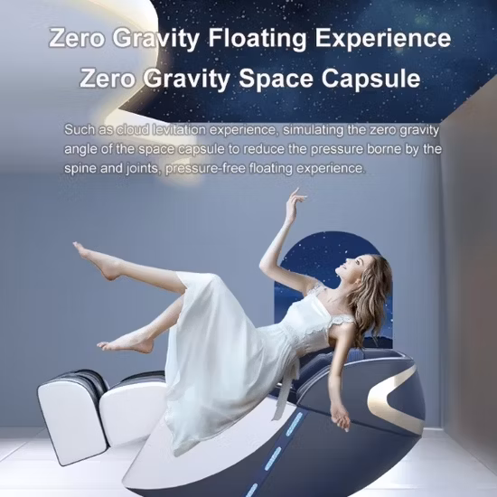2023 High Quality Durable Using PU Leather Recliner Home Full Body Zero Gravity Massage Chair 4D
