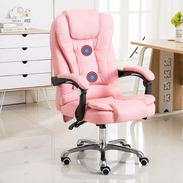 Computer Chair Office Chair Lazy Person Study Massage Chair Boss Chair Recliner Home Leather Armchair Ergonomic Swivel Chair