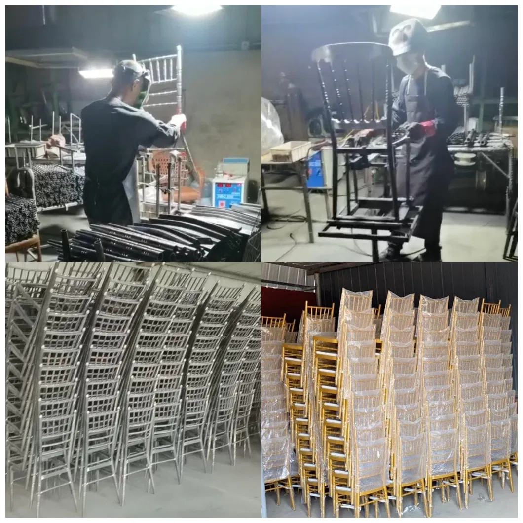 Outdoor/Indoor Modern Commercial Stackable Metal/Steel Tiffany/Chiavari Chair Price for Wedding/Banquet/Hote/Party/Event/Restaurant
