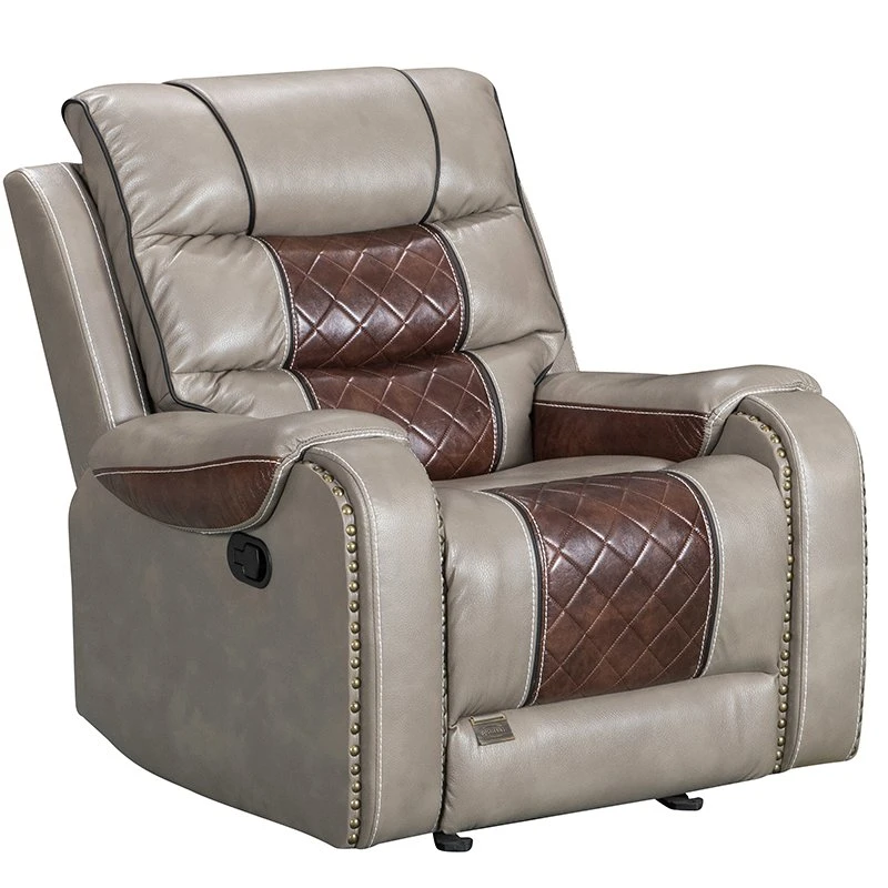 Cy Wholesale Price Leather Manual Recliner Chair