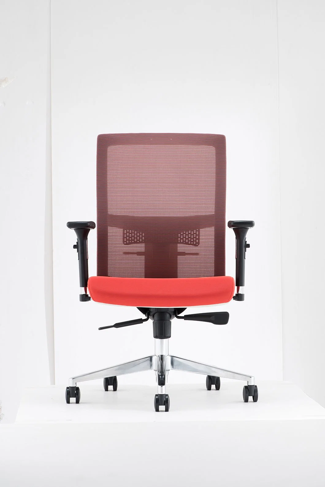 Swivel Adjustable Office Chair High End Lift Ergonomic Mesh Fashionable Design Modern Fabric Aluminum 3 Years Shufan