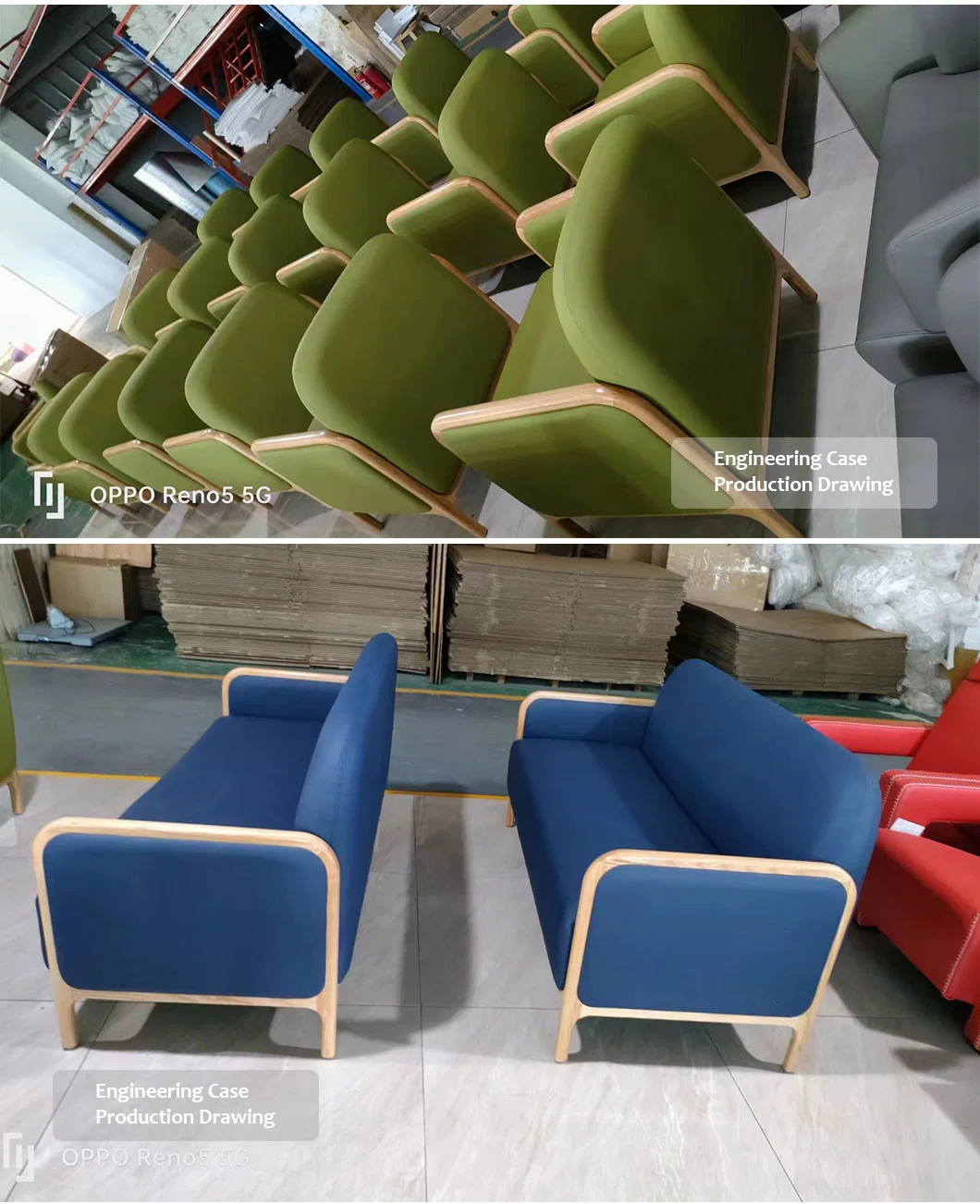 Manufacturer Modern European Style Living Room Single Lounge Leisure Leather Elderly Sofa Chair Black Recliner Chair