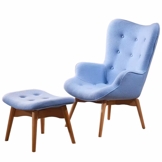 Office Living Room Lounge Fabric Recliner Single Sofa Chair