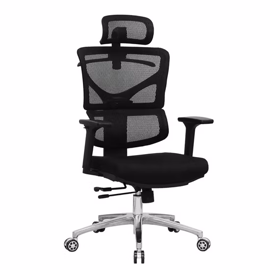 SGS Approved Class 3 Gas Lift PU Office Executive Chair Leather Furniture OEM