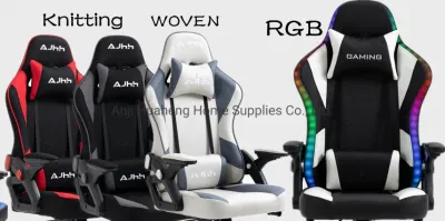 RGB LED Lights Gaming Chair New Recliner Silla Gamer Ergonomic Chair