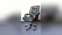 Manager Executive Oversized Faux Reclining Desk Wooden Swivel Leather Chairs